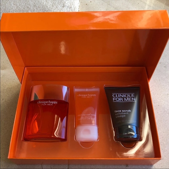 Hen nood winkel Clinique | Other | Clinique Happy Colognebodyface Wash Gift Set Men |  Poshmark